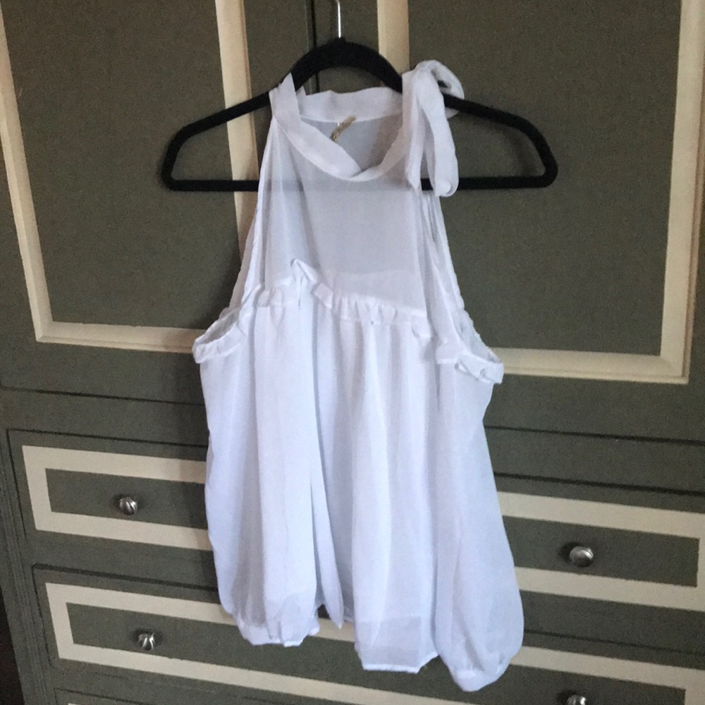 🟣 SOLD - Off shoulder long sleeve blouse top